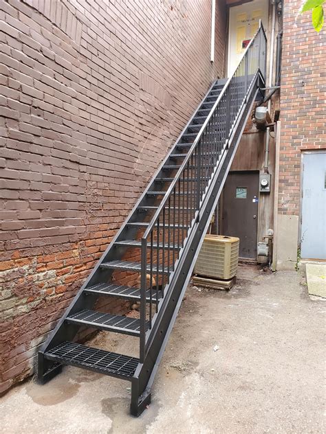 do people use industrial metal stairs in their houses|metal stairs interior.